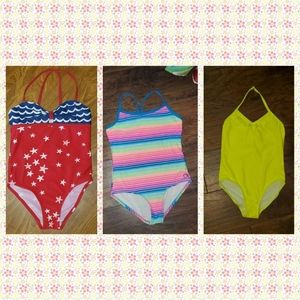 Swim suit bundle- girl's size 6